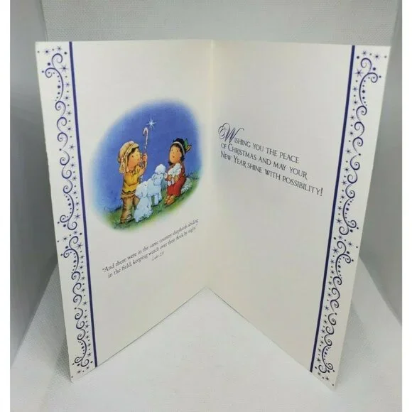 St. Labre Indian School O Holy Night Greeting Card | Native American Charity - Picture 3 of 11